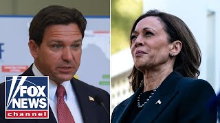 Gov DeSantis fires back at Kamala Harris Its not about you [upl. by Tamer]