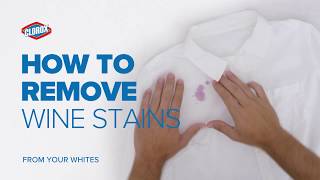 How to Get Wine Stains Out  Clorox® [upl. by Ilojna]