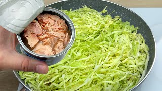 Hast du Kohl und Thunfischkonserven zu Hause 😋 2 Schnell einfach und sehr lecker Rezepte  159 [upl. by Hebel791]