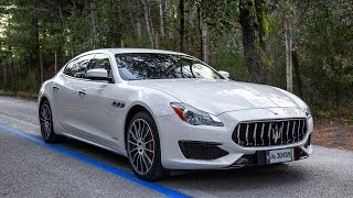 Prova su strada Maserati Quattroporte GTS 2017 V8 530 cv made in Italy ENG SUB [upl. by Getraer]