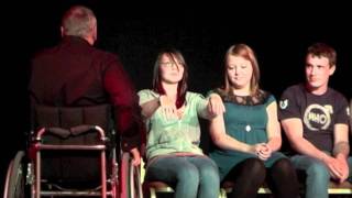 Worlds fastest demonstration stage hypnosis and deepening rapid comedy Hypnotist Jonathan Chase UK [upl. by Eednak378]