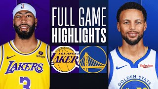 LAKERS at WARRIORS  NBA PRESEASON FULL GAME HIGHLIGHTS  October 7 2023 [upl. by Havelock]