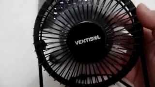 Mini Ventilador USB Ventisol em Metal [upl. by Harilda]