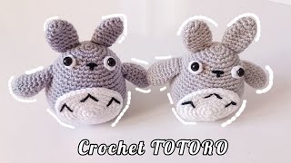 🌸How to Crochet TOTORO 🐰💕Amigurumi TOTORO Yapımı 💖 [upl. by Golightly]