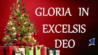 GLORIA IN EXCELSIS DEO Angels We Have Heard On High LYRICS [upl. by Gianna870]