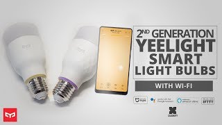 Yeelight V2 E27 Smart bulbs Xiaomify [upl. by Ekud]