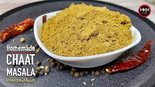 Homemade 🏡 Chat Masala Powder Recipe  How to make Chaat Masala at home  Chat Masala MirchKaMazah [upl. by Doak]