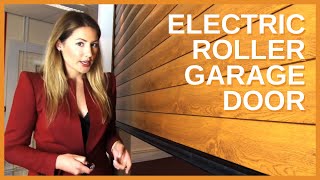 Hormann Rollmatic Insulated Aluminium Electric Roller Garage Door [upl. by Fanchet]