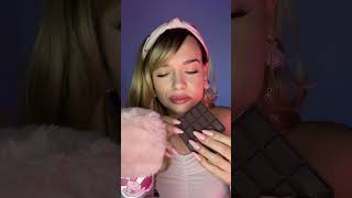 ASMR  chocolate eating sounds fakefood asmreatingsounds [upl. by Eima842]