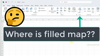 FILLED MAP MISSING EXCEL [upl. by Odnalra687]