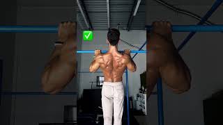 ❌ Beginner Pull Up Mistake [upl. by Ayatnahs]