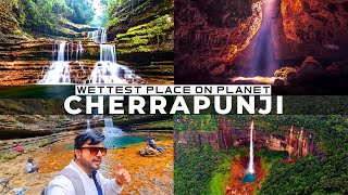 Top 10 Places to Visit in CHERRAPUNJI  Tickets Best Time to Visit Locations [upl. by Lennej472]