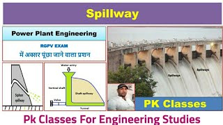 SpillwayTypes of spillwayPower Plant Engineering spillway [upl. by Yevad]