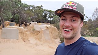 RIDING UNREAL MTB DIRT JUMPS IN AUSTRALIA [upl. by Yebot]