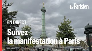 🔴 EN DIRECT  Suivez la manifestation à Paris « contre le coup de force de Macron » [upl. by Emilia]