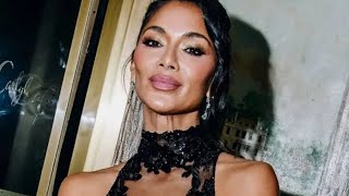 Nicole Scherzinger 45 looks like she’s ageing backwards as she wows in black seethrough dress [upl. by Ordisy]