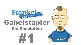 Mini Lets play Gabelstapler Die Simulation 1  Hackedicht bei der ersten Schicht [upl. by Aicen383]