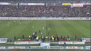 Highlights Brescia 01 AC Milan  23042011 [upl. by Aspa]