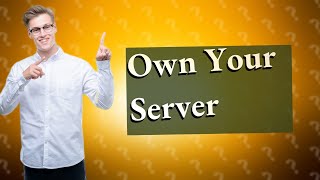 Why do I need to buy a server [upl. by Adlitam]