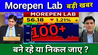 Morepen Lab share latest news today morepen Lab share news today Target price share analysis [upl. by Emmott415]