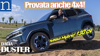 DACIA DUSTER 2024  Prova della Mild Hybrid 130 cv anche 4x4 meglio del diesel [upl. by Dominic653]