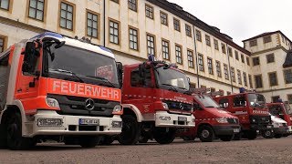 FeuerwehrGroßübung auf Schloss Friedenstein Gotha [upl. by Wharton610]