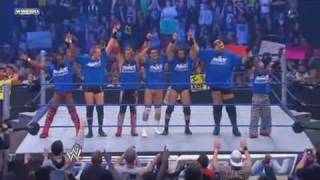 Team RAW vs Team Smackdown with Finishers [upl. by Oliric]