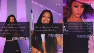 Baddie TikTok Quotes That Will Manifest you a Glow Up 🔝 Baddie Quotes TikTok Compilation TikTok￼ [upl. by Awra765]