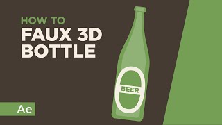 How To Animate Faux 3D Rotation  After Effects Tutorial [upl. by Notserc]