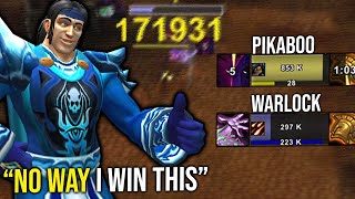 1V2 vs PIKABOO BIG FROST MAGE ONE SHOTS [upl. by Llet]