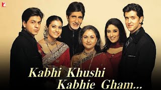 Kabhi Khushi Kabhie Gham2001 Amitabh Bachchan Jaya Bachchan ShahRukh Khan  Facts and Review [upl. by Marelya]