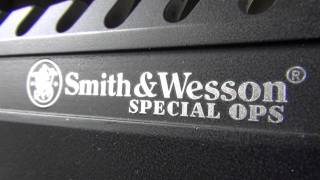 Smith amp Wesson SW3B Special Ops M9 Bayonet Special Force Knife Black [upl. by Belva]