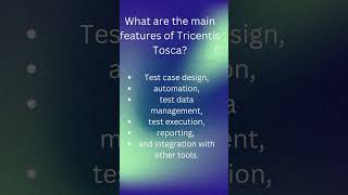 Top Tricentis Tosca interview questions and answers Tosca tricentisautomationinterview questions [upl. by Anisor195]