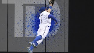 Kevin Pillar  Defensive Highlights  Career Highlights [upl. by Nedle]