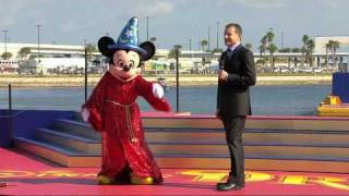 Disney Dream Christening Ceremony [upl. by Comethuauc]