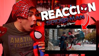 ¡REACCION AL TRAILER DE SPIDERMAN NO WAY HOME  Caja de Películas [upl. by Woodman]