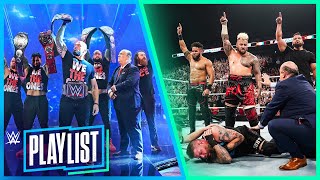 Superstars joining and leaving The Bloodline WWE Playlist [upl. by Schmitz]