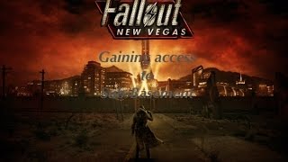 Fallout NV How to get in tops subbasement [upl. by Ittak139]