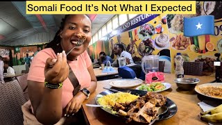 Rwandan Trying Somali Food For The First Time🇸🇴Camel MeatHalarious FetiVlogs2 [upl. by Teillo]