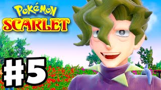 Pokemon Scarlet and Violet  Gameplay Walkthrough Part 5  Gym Leader Brassius Artazon Gym [upl. by Kinchen112]