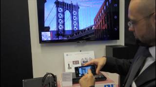 Vor Ort Sony TV steuern mit Smartphone mit NFC und WLAN HD [upl. by Selle]