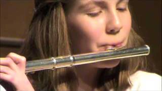 Allegretto by Benjamin Godard performed by Rachel Zea Flute [upl. by Ynatirb]