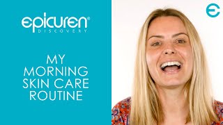 Morning Skin Care Routine Using Epicuren [upl. by Fendig]