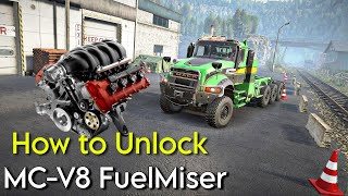 How to Unlock MCV8 FuelMiser  Mack Defence M917  Snowrunner [upl. by Curson]