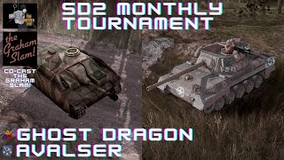 Steel Division 2 SDL Monthly Tourney Ghost Dragon vs Avalser [upl. by Iddet]