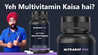 How Good Is Nutrabay Pro Active Multivitamin  Review by DrEducation [upl. by Garrett]