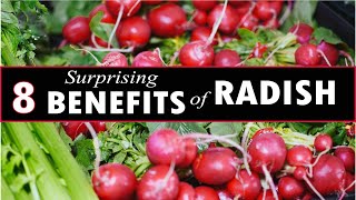 8 Surprising HEALTH Benefits of RADISH [upl. by Octave]