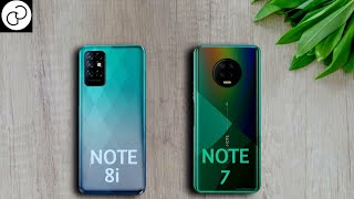 Infinix Note 8i vs Infinix Note 7 [upl. by Aicen706]