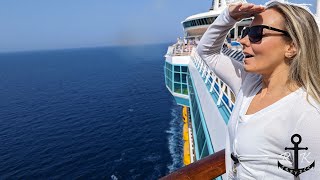 A Full Day at Sea in the Mediterranean on Royal Caribbeans Explorer of the Seas 2024  Cruise Vlog [upl. by Aicilaf]