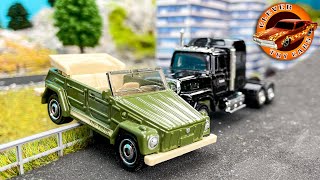 Diecast Model Cars amp Trucks on my 164 scale diorama [upl. by Suriaj]